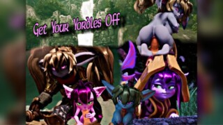 Get Your Yordles Off【Sex Scene】【4K 60Fps】