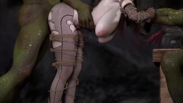 Milfs get caught by goblin