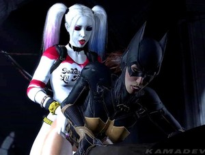 Harley Quinn x Batgirl