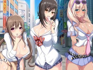 Bareback Sex Hot Spring Bus Tour with Three Slutty Gals Cumming in! (Motion Comic Ver.)